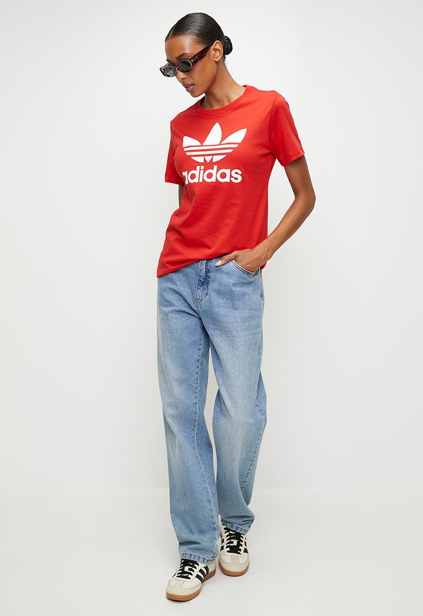 adidas Originals - Trefoil Tee W S26 - Better Scarlet