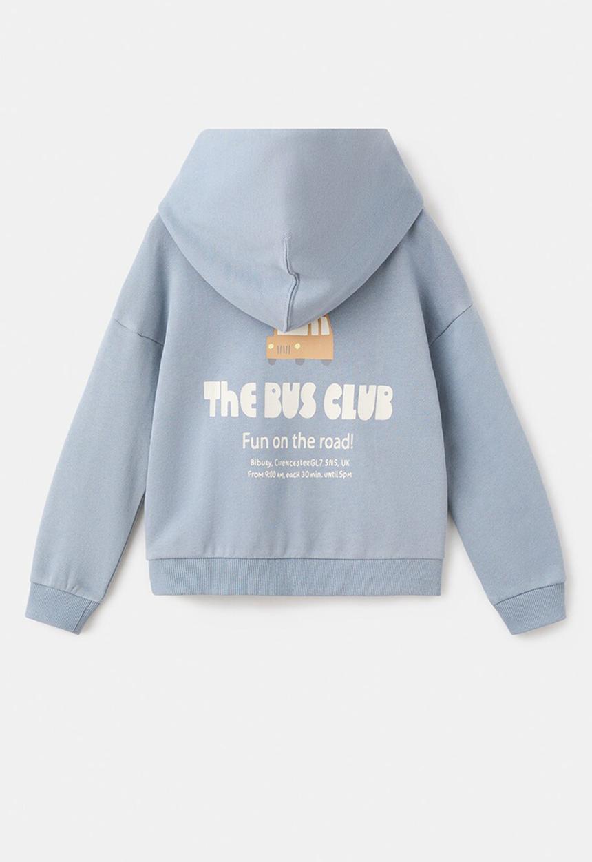 MANGO - Sweatshirt bus - medium blue