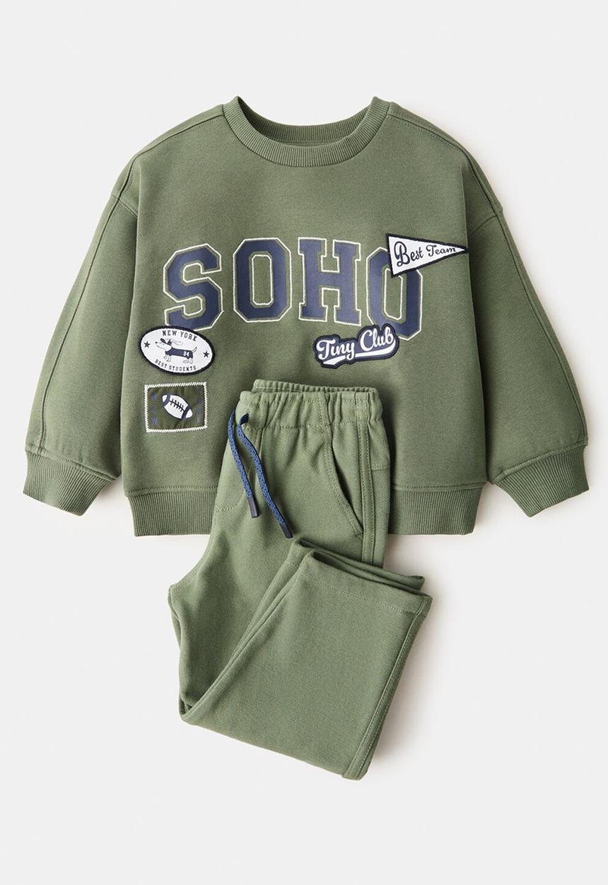 MANGO - Sweatshirt soho - green