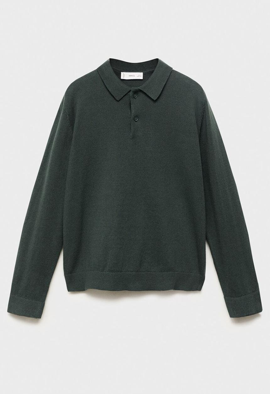 MANGO - Sweater marco - dark green