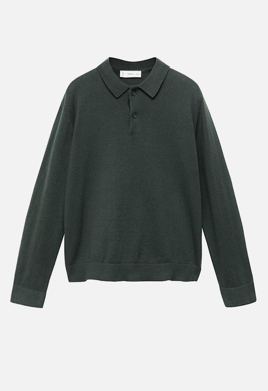 MANGO - Sweater marco - dark green