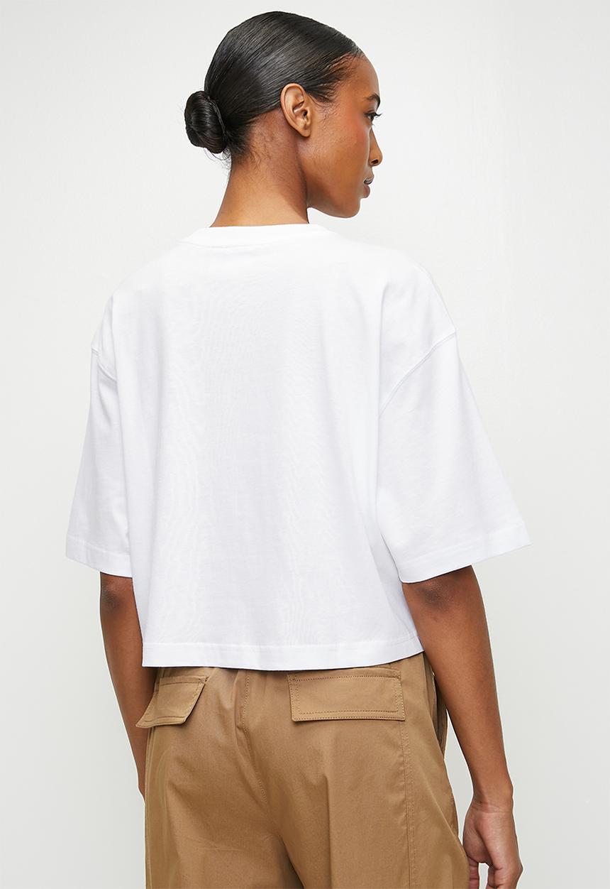 adidas Originals - Ess Crop Tee W S26 - White