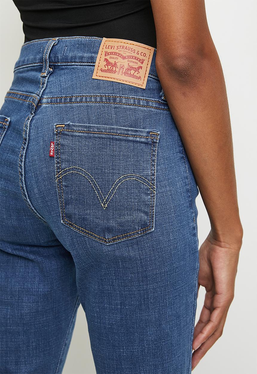 Levi’s® - Curvy Hirise Superskinny - Citrus Hill