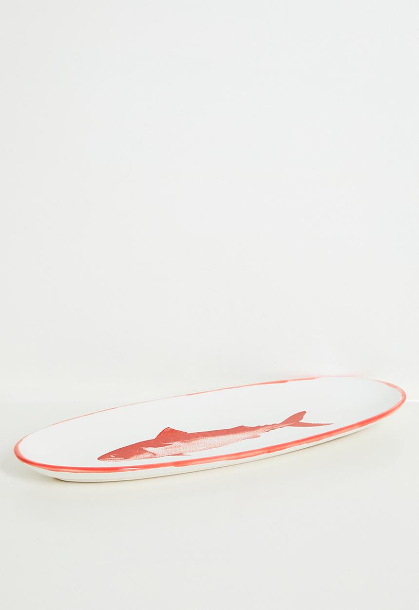 Urchin Art - Fish platter - Coral