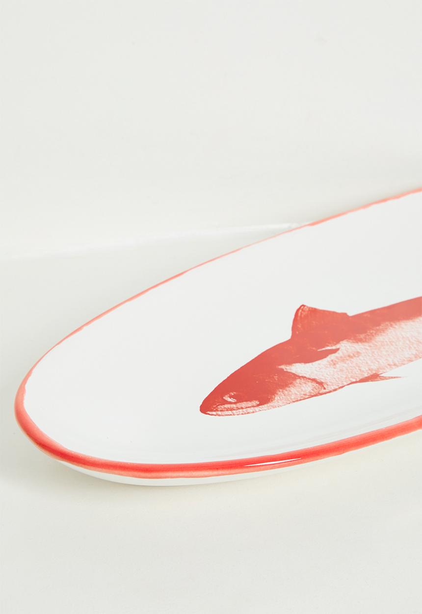 Urchin Art - Fish platter - Coral