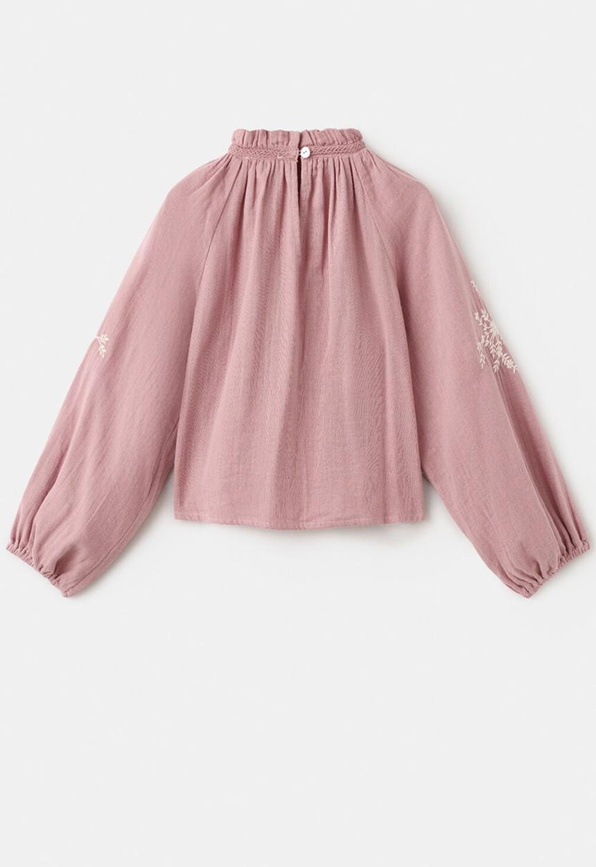 MANGO - Blouse CHARLOTE - Pink