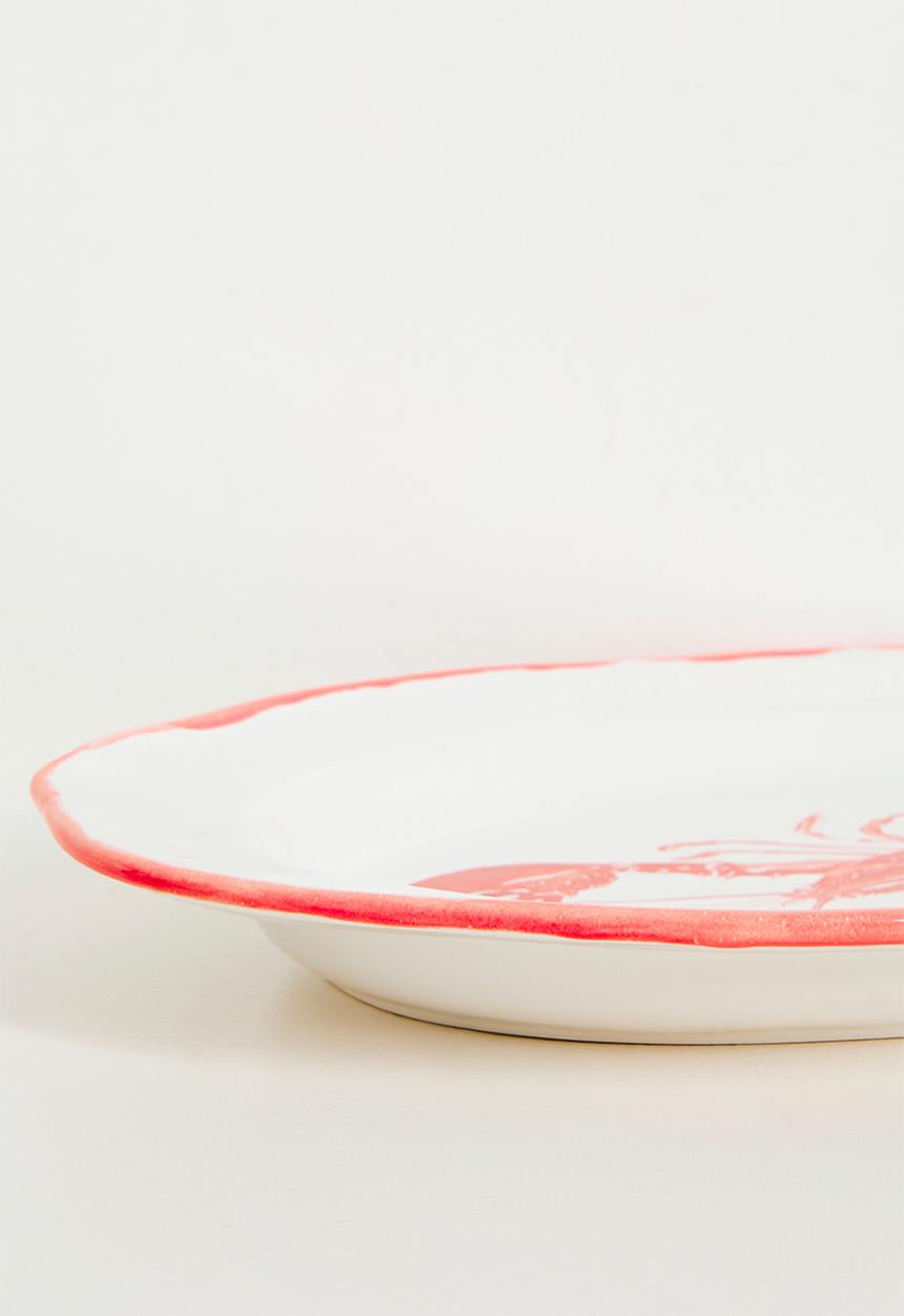 Urchin Art - Lobster serving platter - Coral