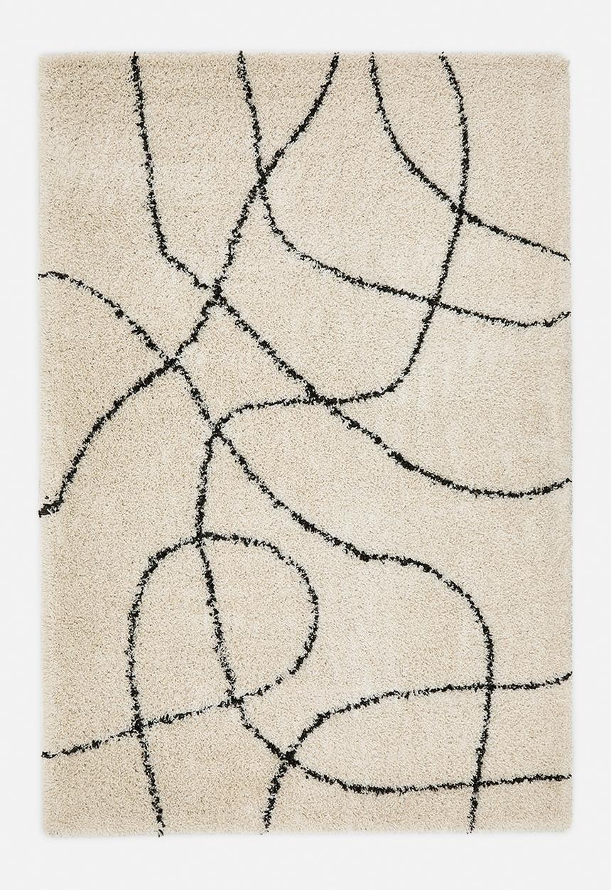 Fotakis - Shaggy Rug Swirl - Natural