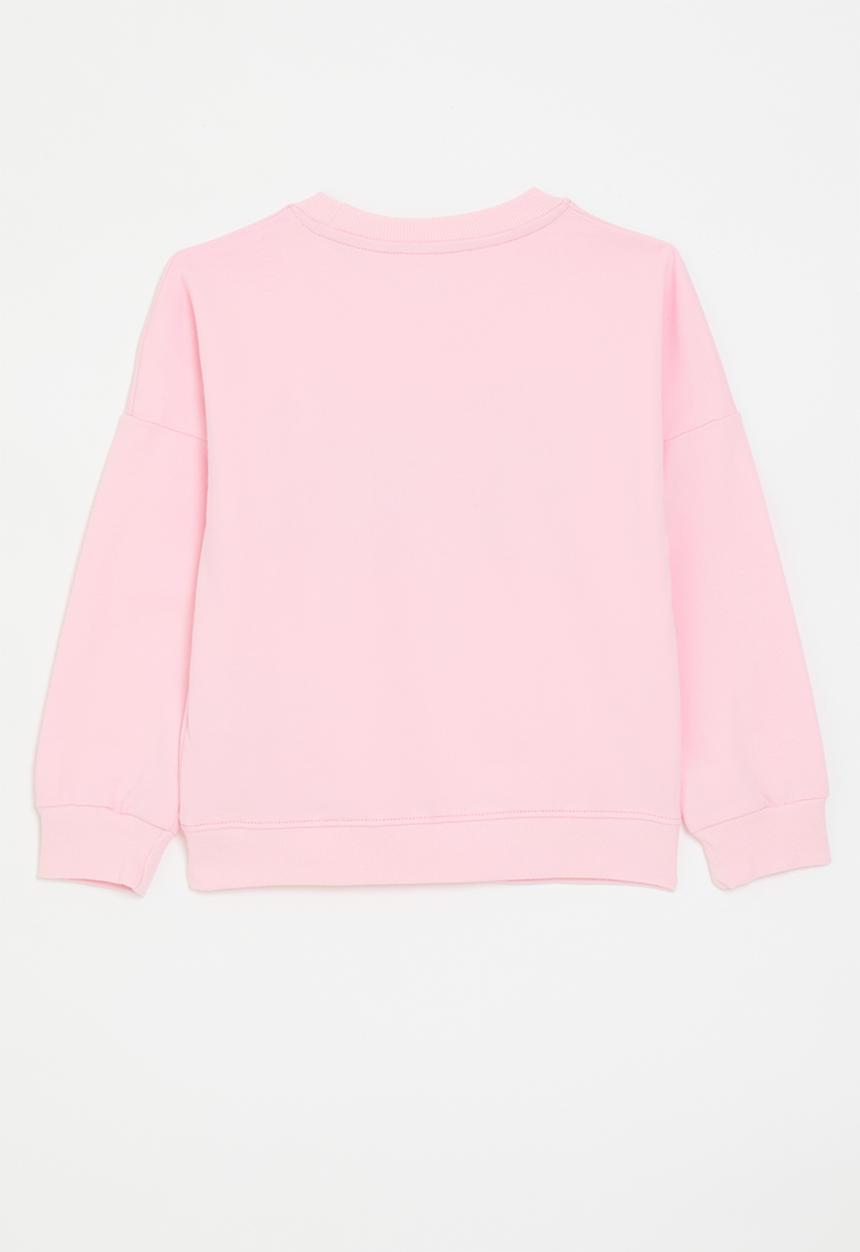 Pop Candy - Graphic slogan weater - light pink/sister