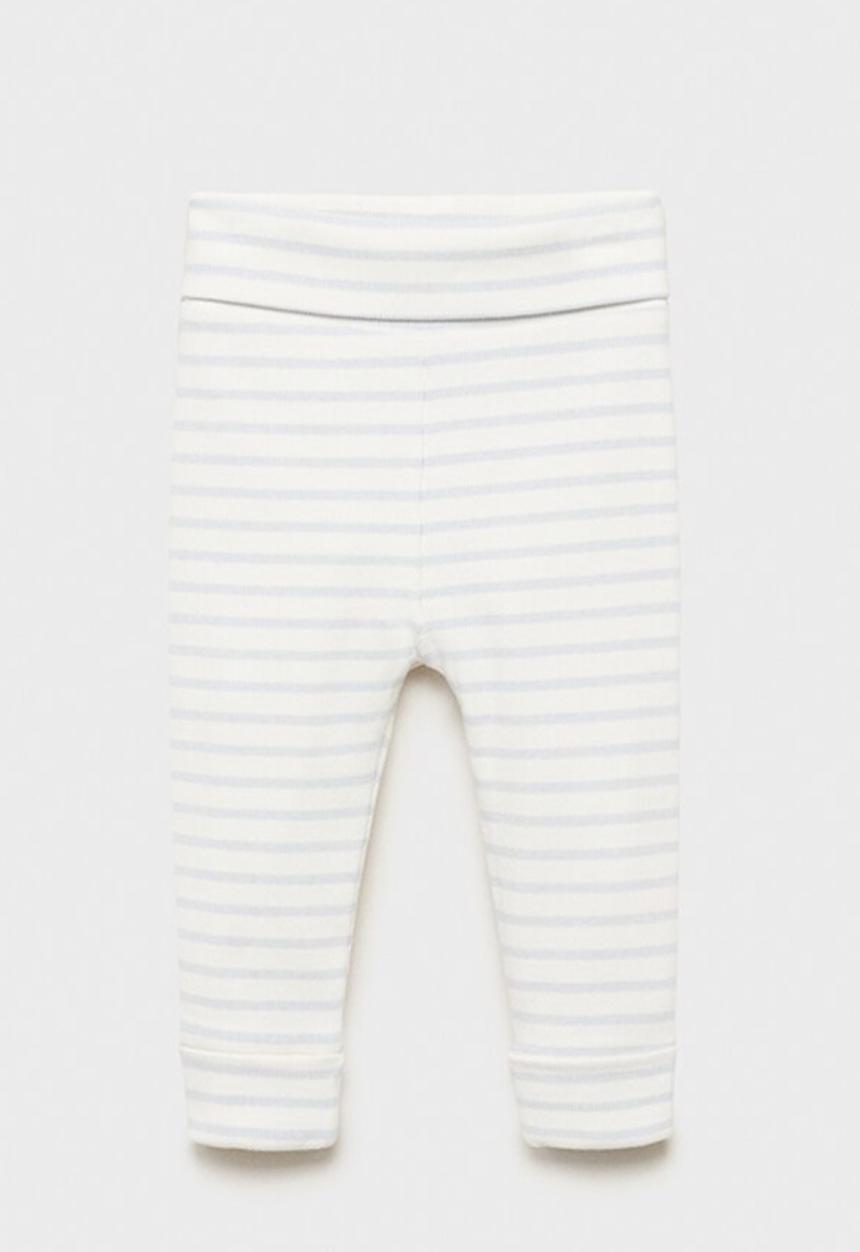 MANGO - Leggings parisl - light/pastel blue