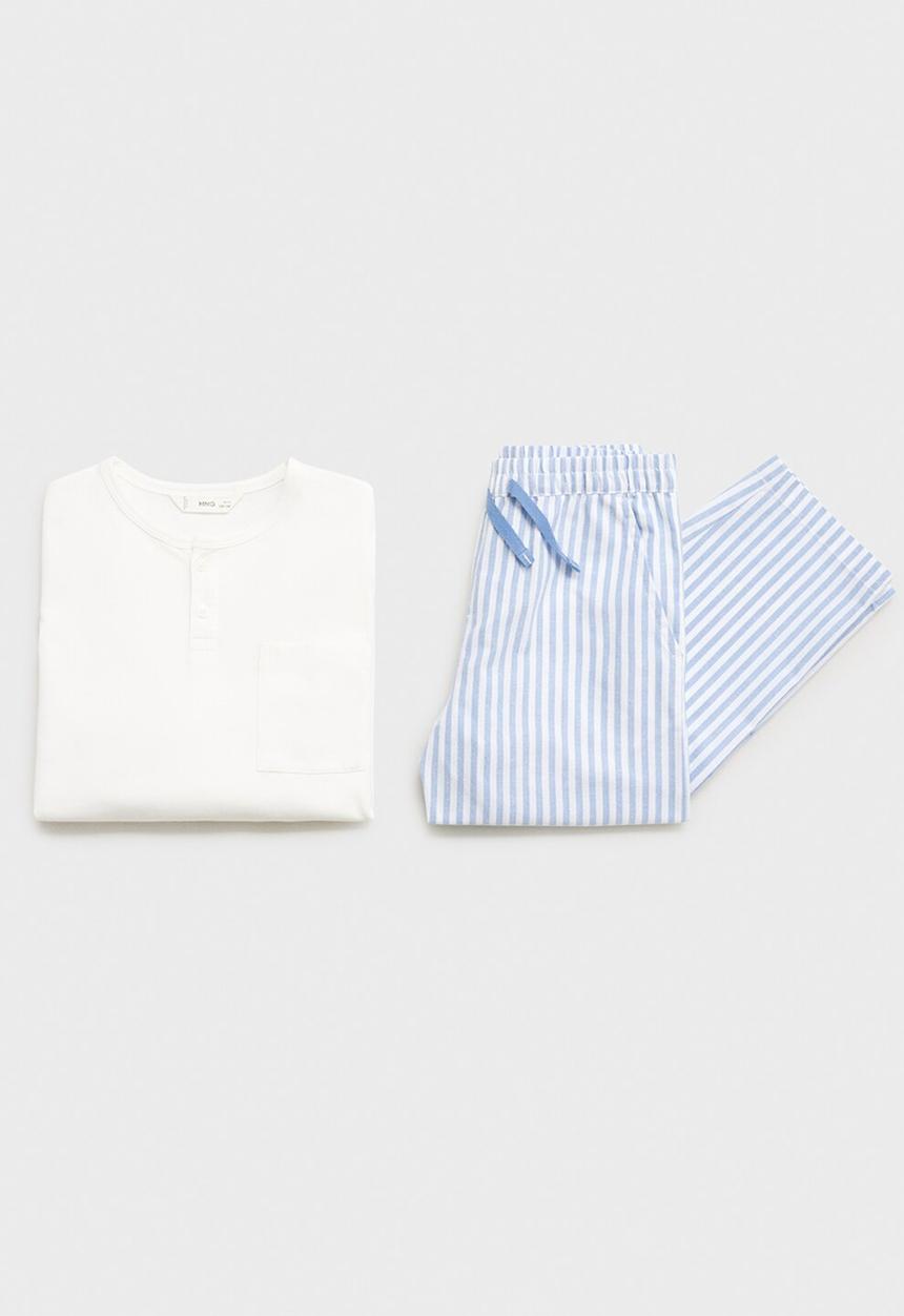 MANGO - Pyjama homeb - light/pastel blue