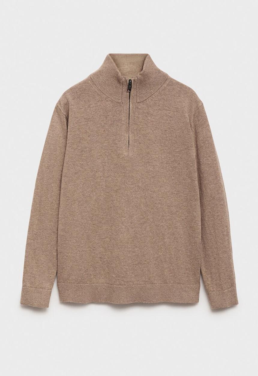 MANGO - Sweater harry - medium brown
