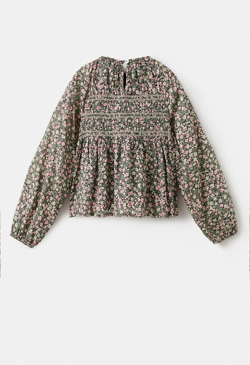 MANGO - Blouse MIREIA - Green