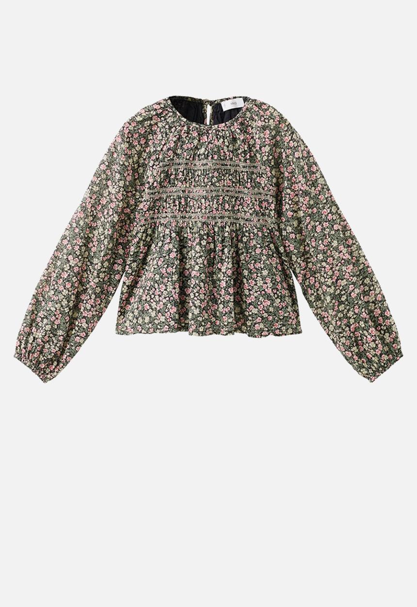 MANGO - Blouse MIREIA - Green