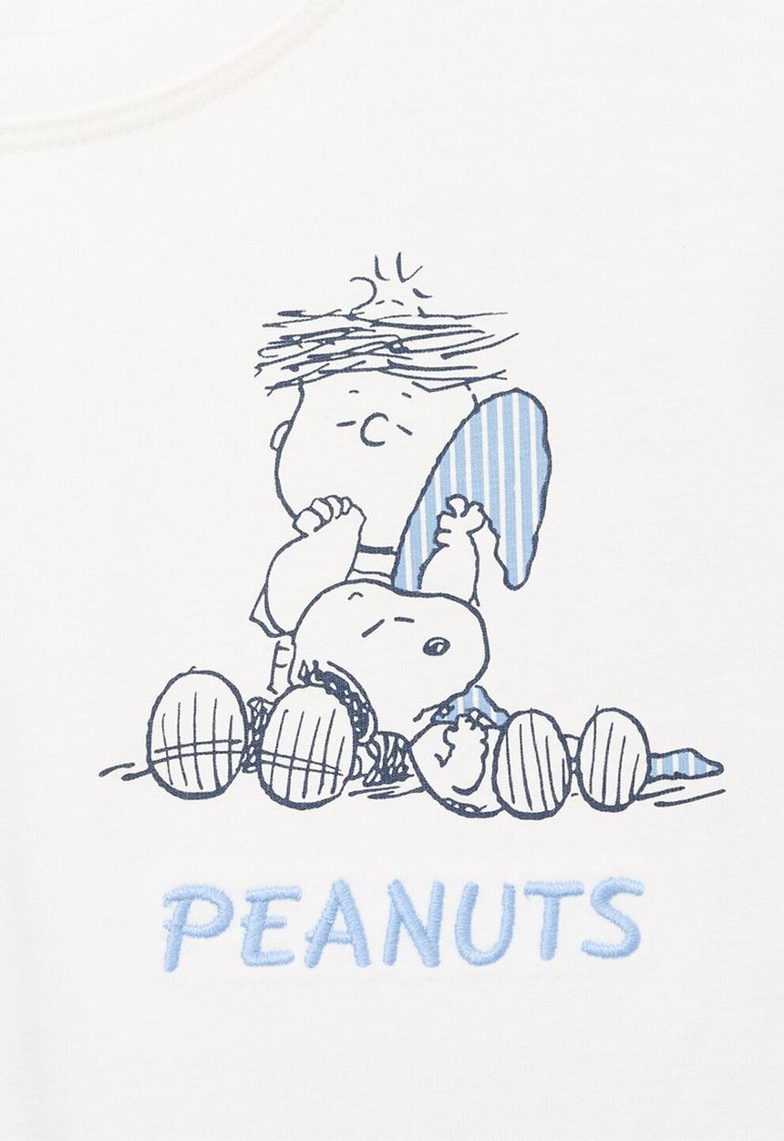 MANGO - Pyjama snoopy - medium blue