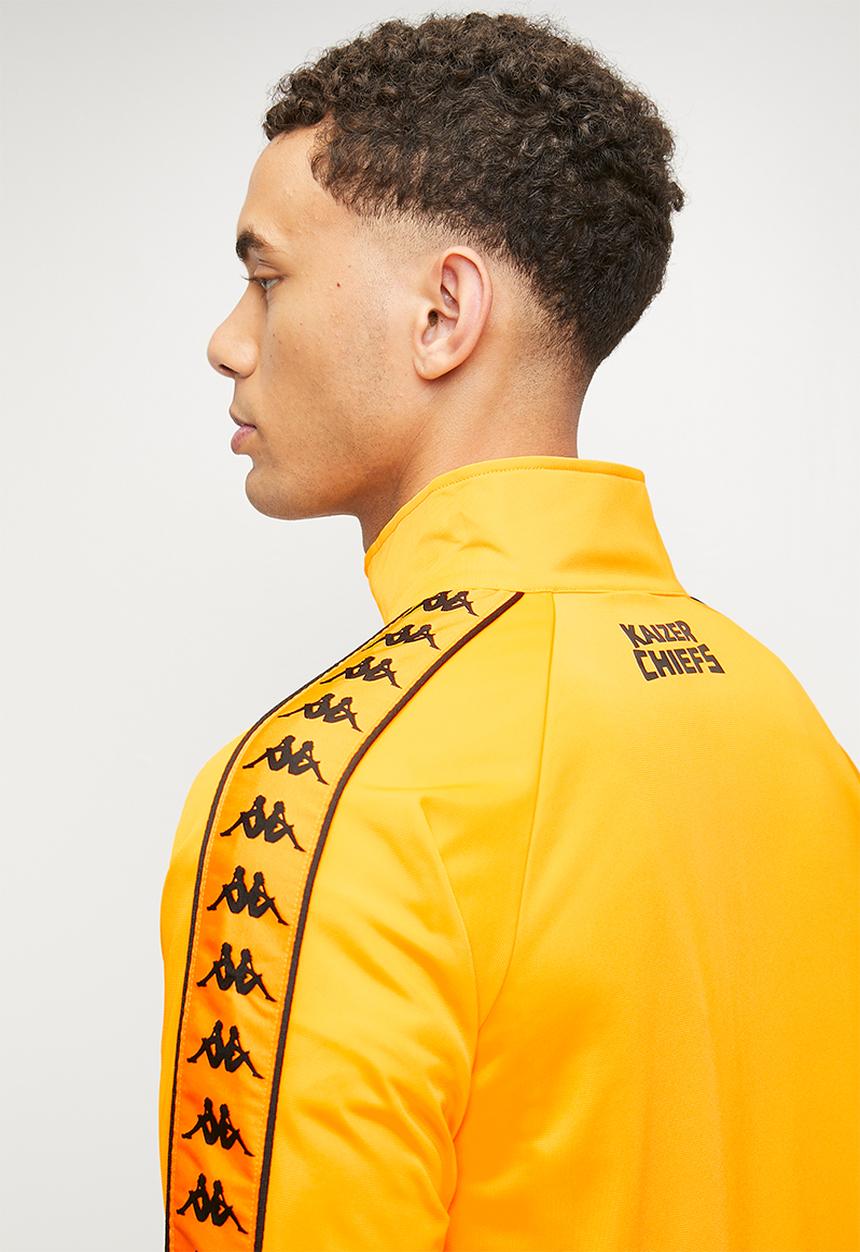 KAPPA - Kaizer Chiefs 222 Banda Annistony Am TrackTop -Yellow