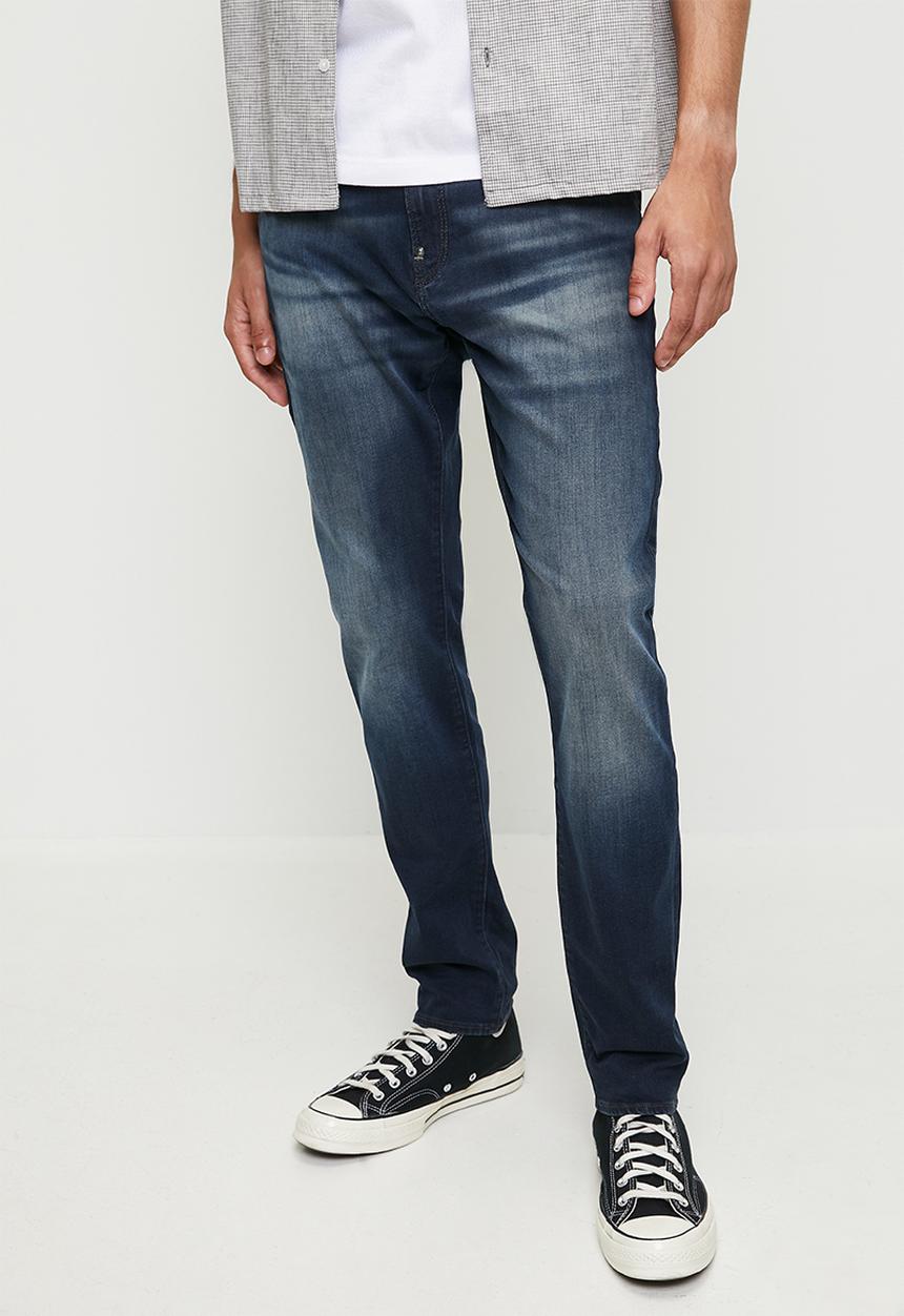 G-STAR - Revend FWD Skinny Plateau superstretch - worn in mascarene blue