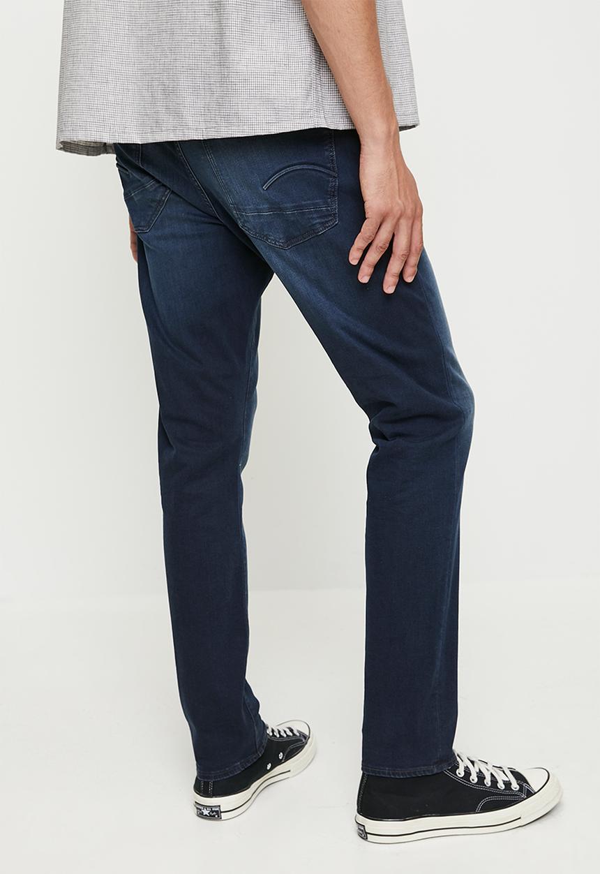 G-STAR - Revend FWD Skinny Plateau superstretch - worn in mascarene blue