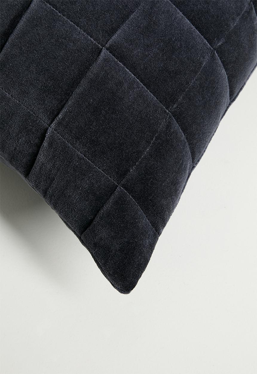 Sixth Floor - Velvet Scatter Cover - Charcoal
