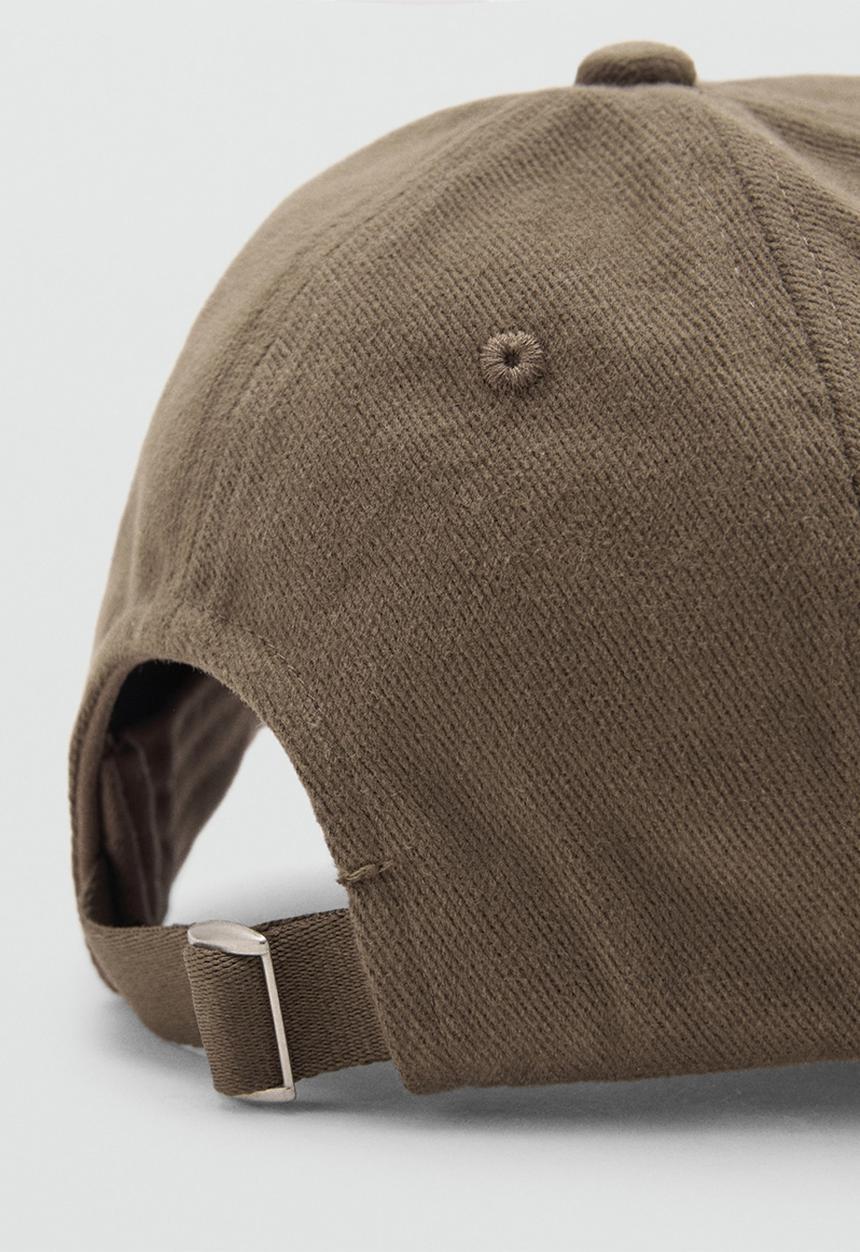 MANGO - Cap Cotton - Brown