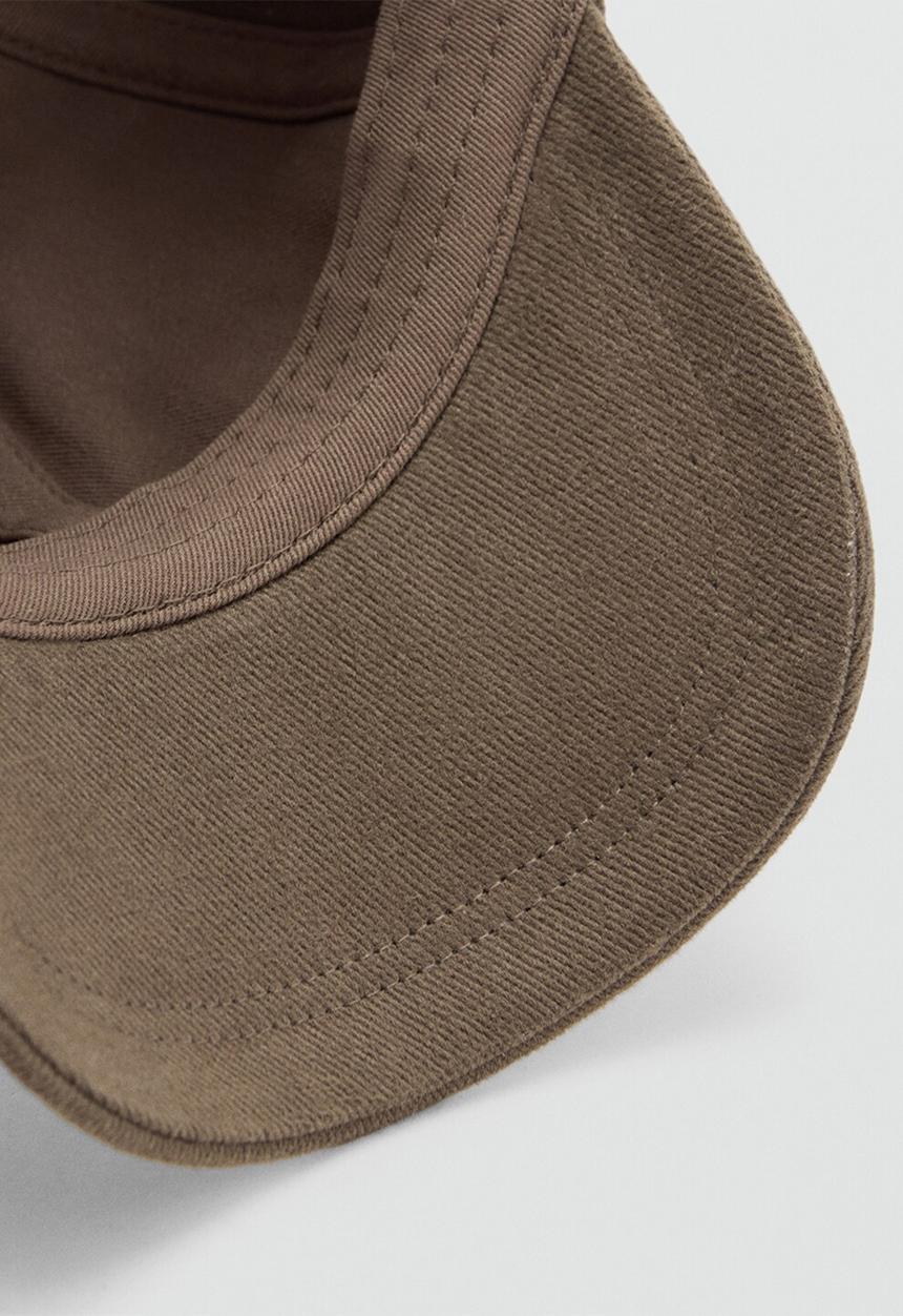 MANGO - Cap Cotton - Brown
