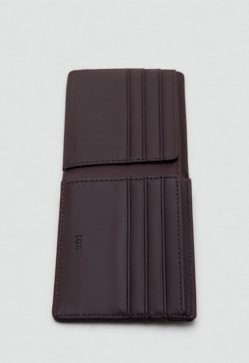 MANGO - MANGO Wallet Classic - Brown