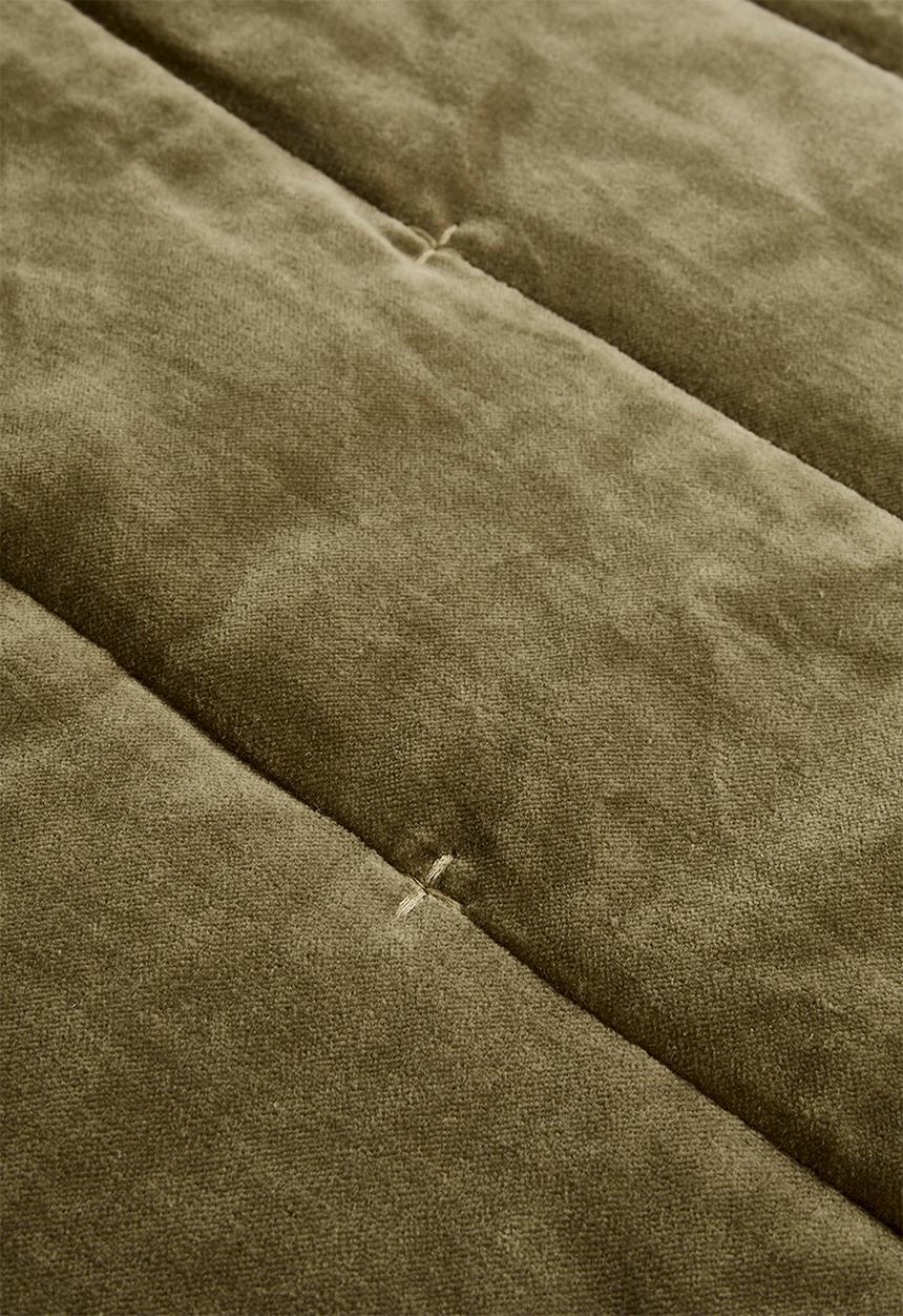 Sixth Floor - Velvet Quilt - Taupe