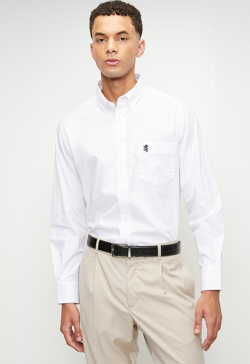 Pringle of Scotland - Jacob Ls Classic Stretch Shirt - White