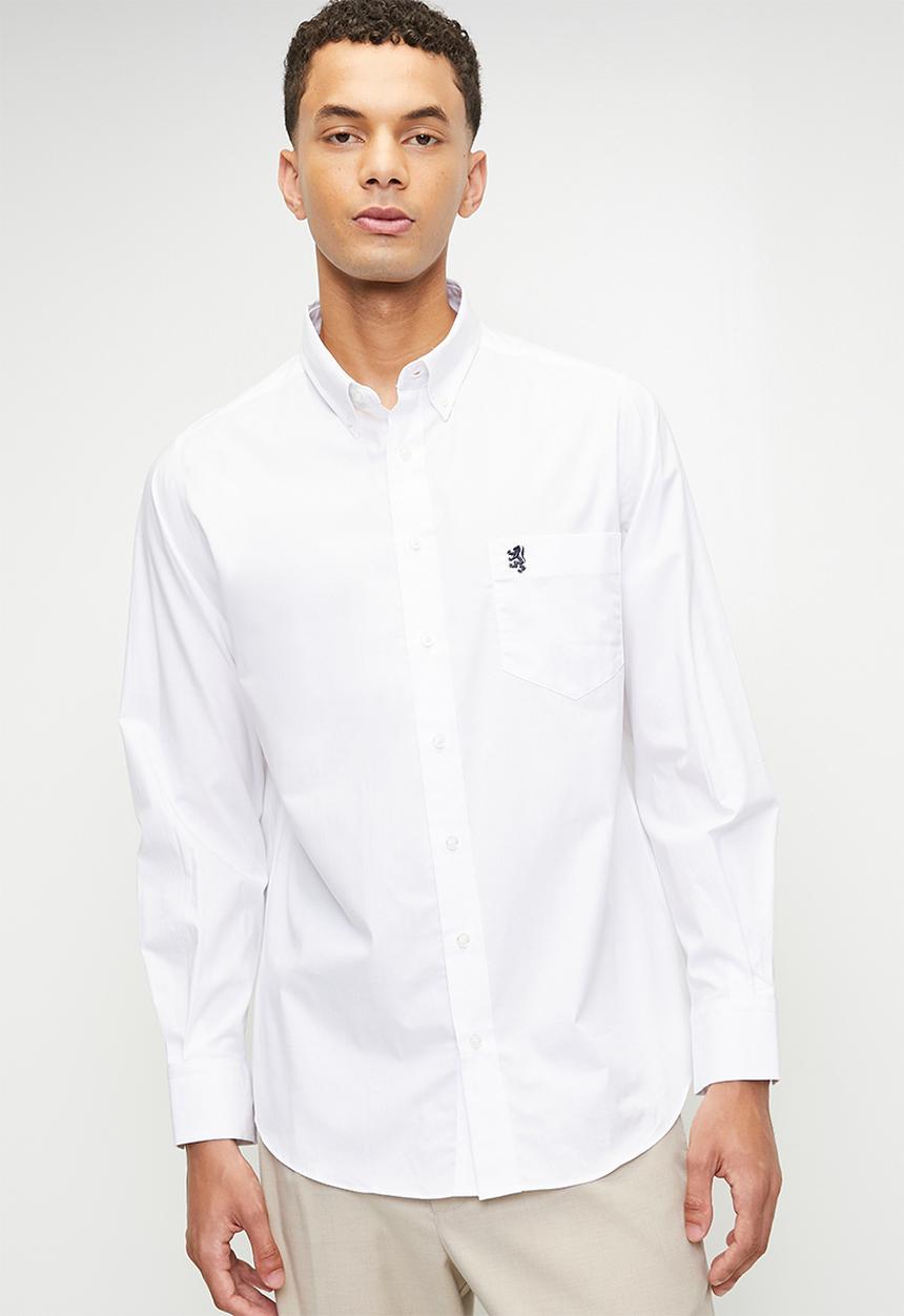 Pringle of Scotland - Jacob Ls Classic Stretch Shirt - White