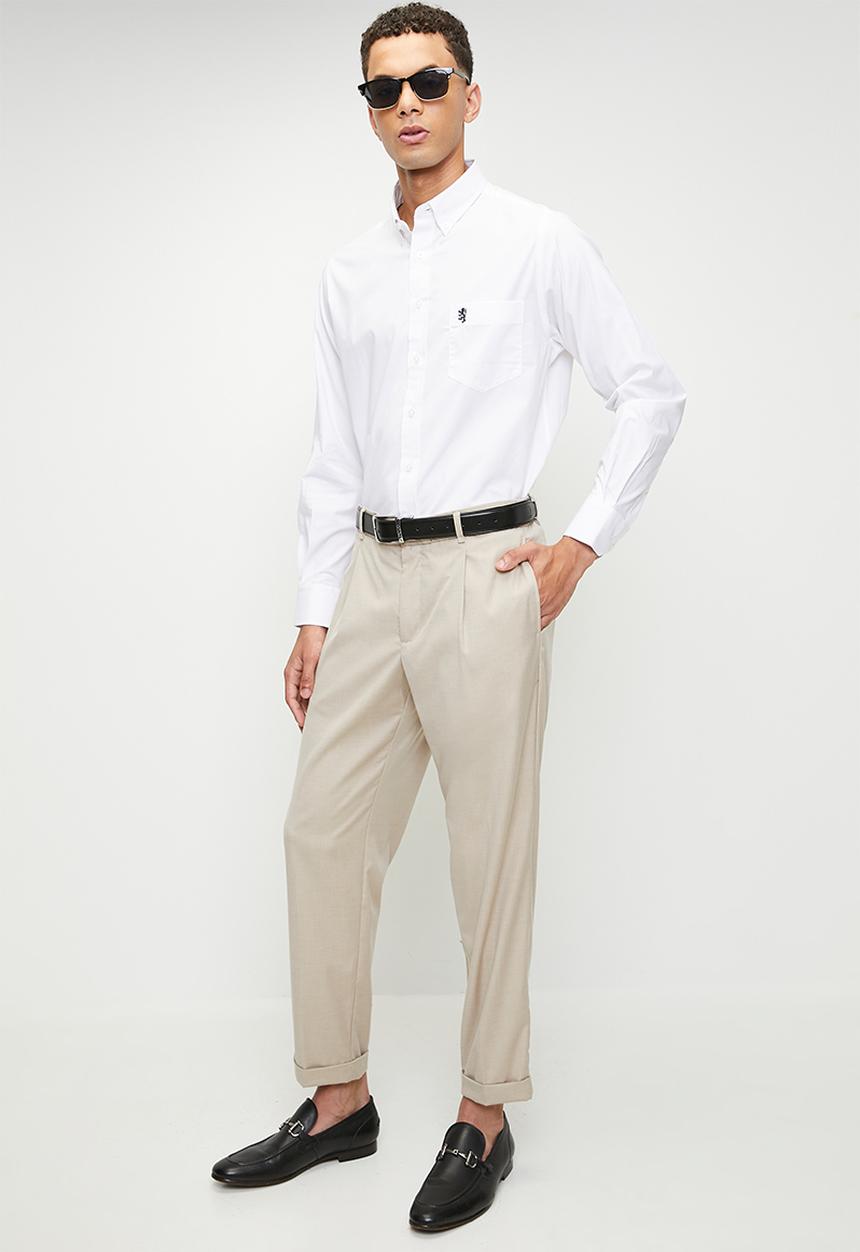 Pringle of Scotland - Jacob Ls Classic Stretch Shirt - White
