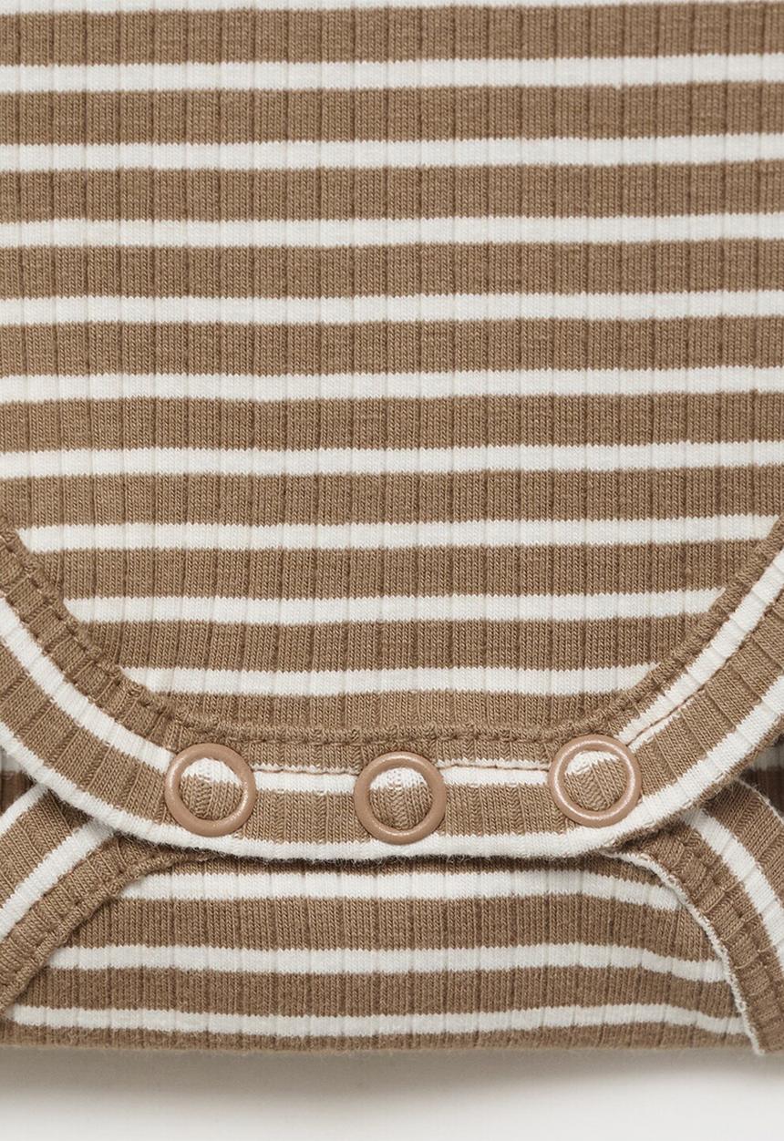 MANGO - Bodysuit topob - medium brown