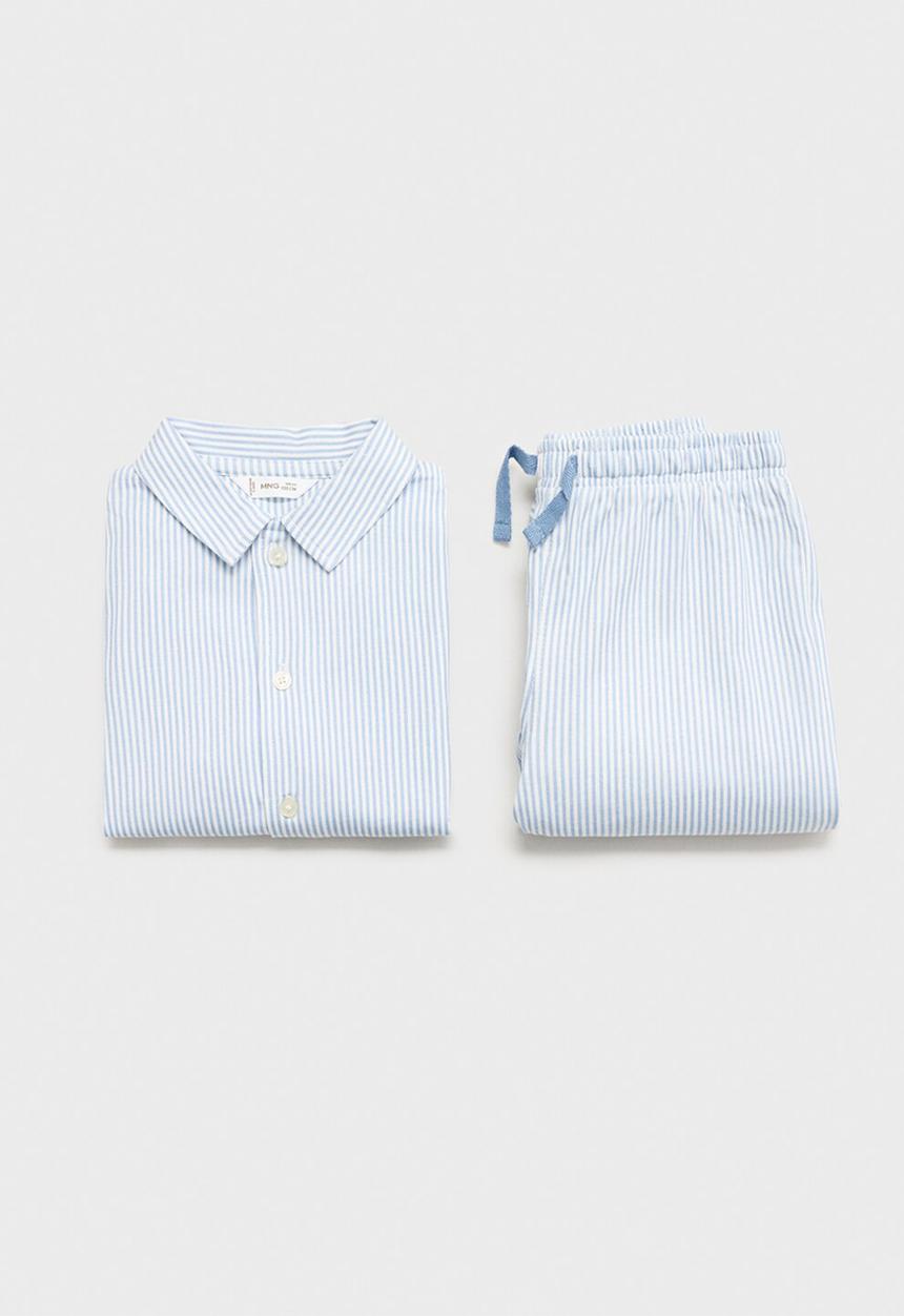MANGO - Pyjama softb - light/pastel blue