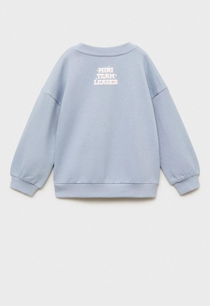 MANGO - Sweatshirt newyork - medium blue