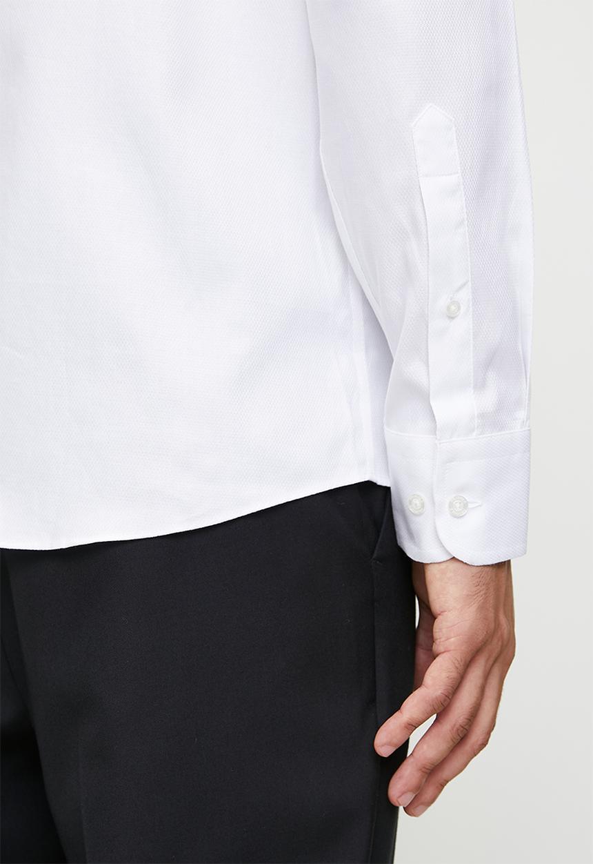 Pringle of Scotland - Tim Ls Tailored Shirt - White