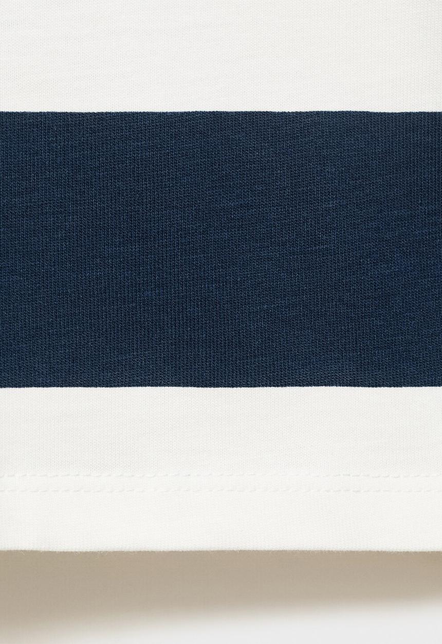 MANGO - Poloshirt polost - navy