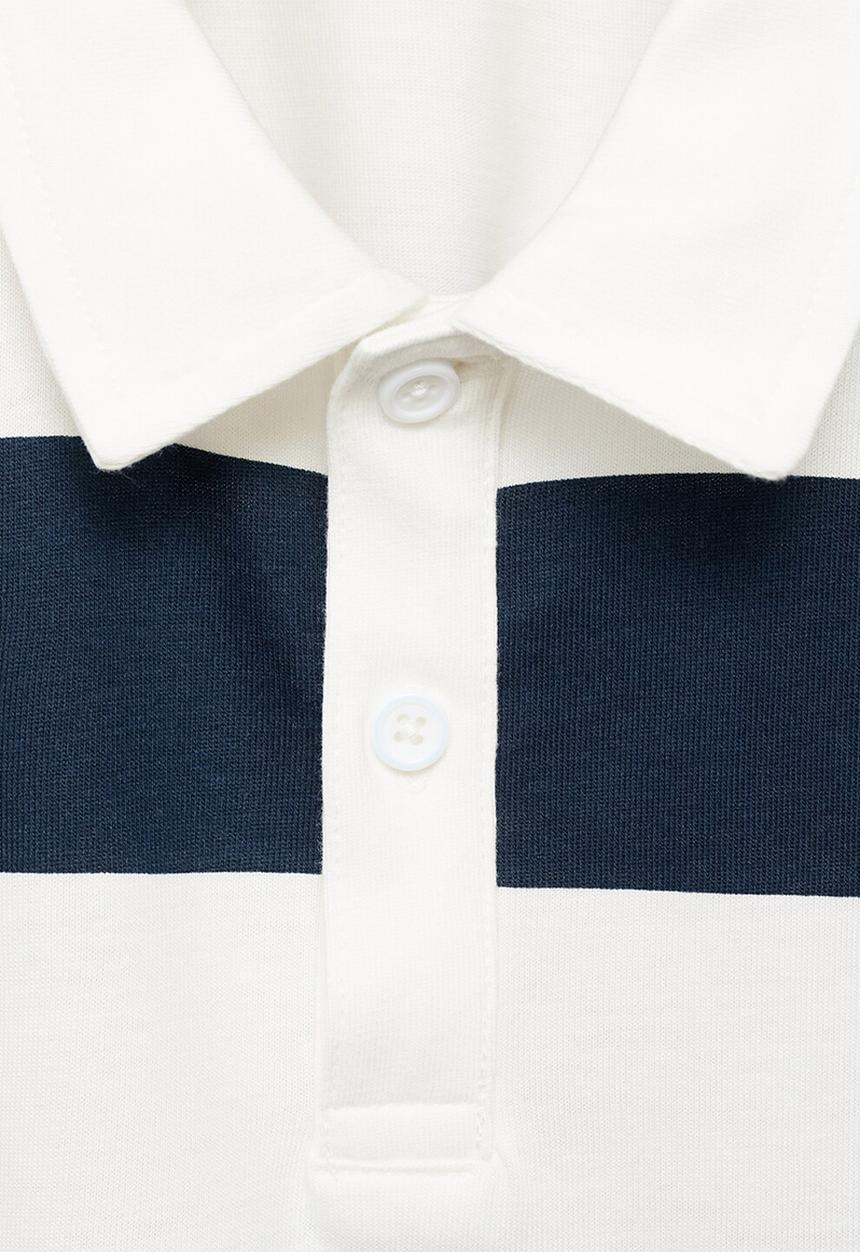 MANGO - Poloshirt polost - navy