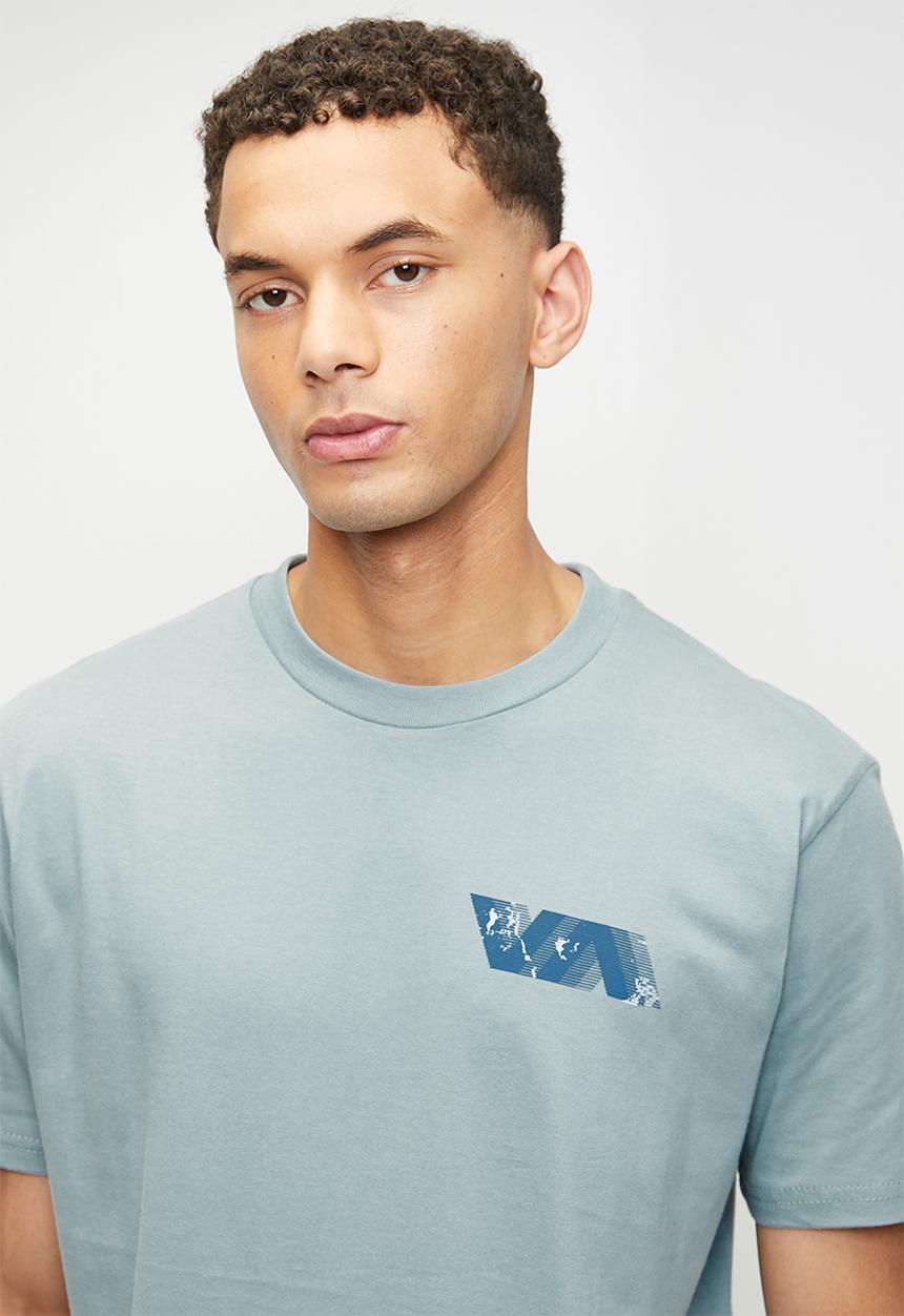 RVCA - Va Blur Fill Ss - Lead