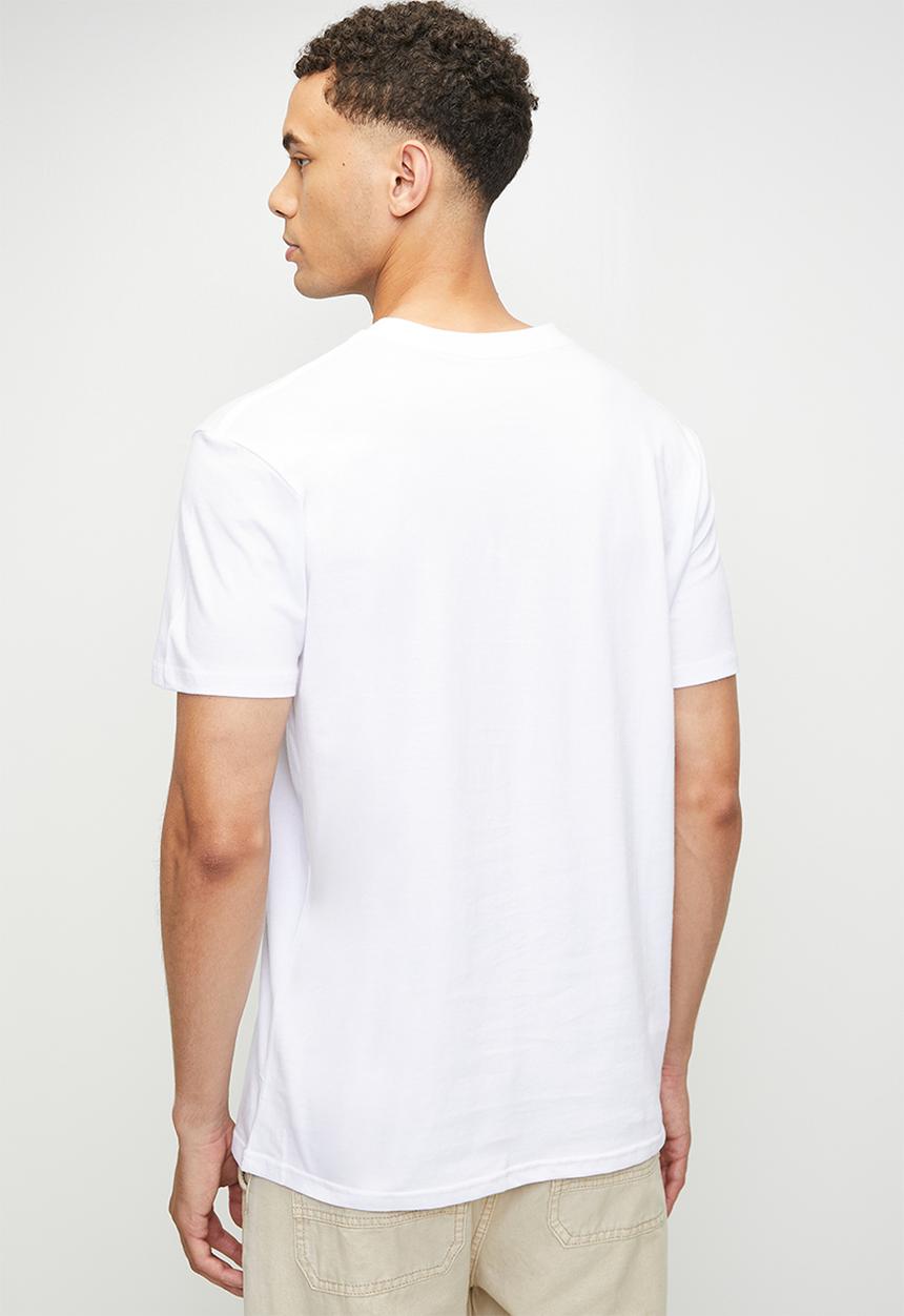 RVCA - Small Rvca Essentials Ss - White & Black Logo