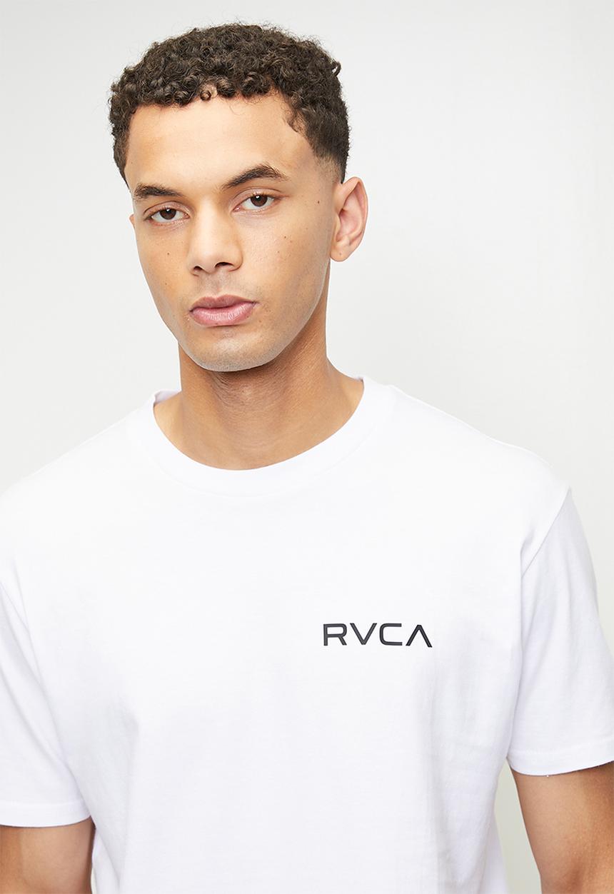 RVCA - Small Rvca Essentials Ss - White & Black Logo