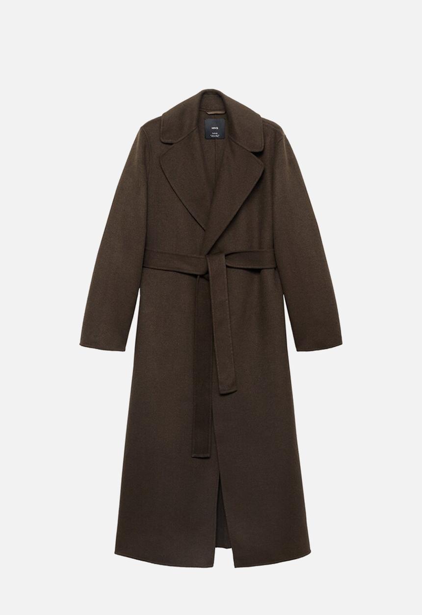 MANGO - Plus coat batin - khaki