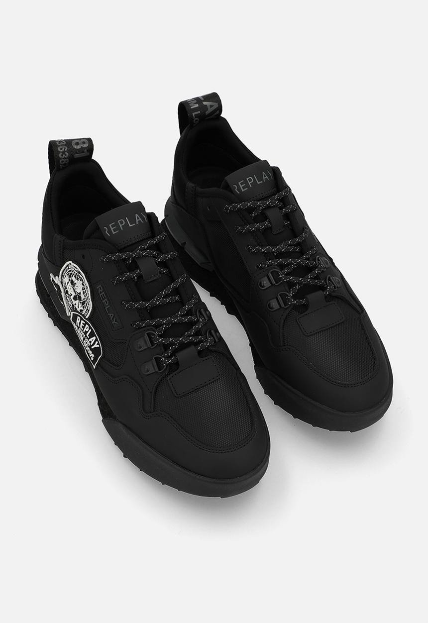 Replay - Field Badges - Black