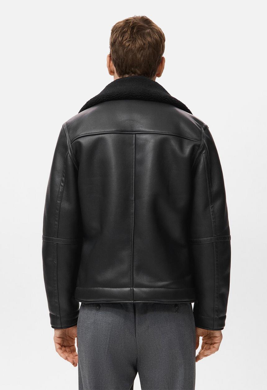 MANGO - Jacket ETHAN - black