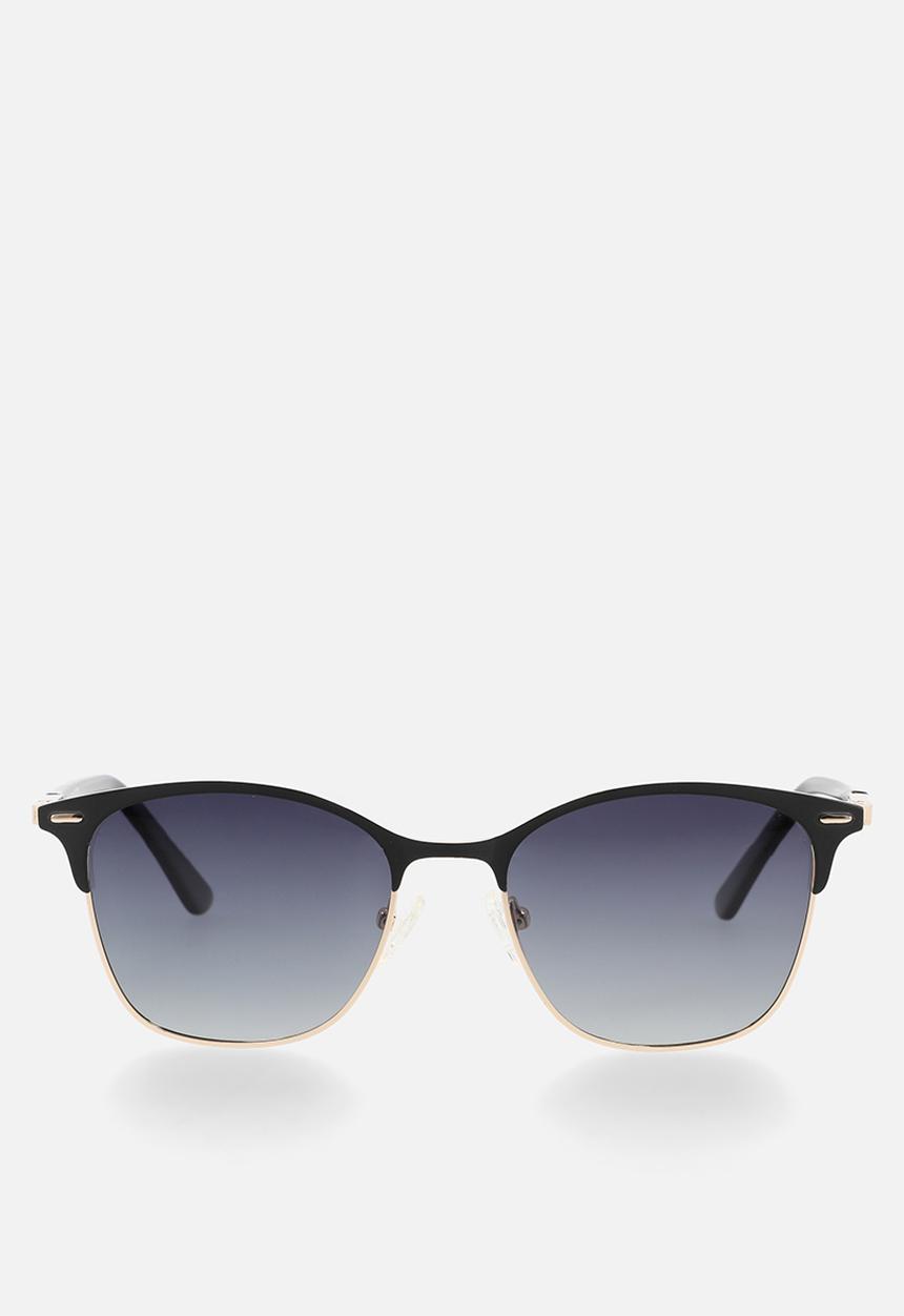 POLO - Black Polarised Cat Eye Sunglasses 51mm M23507X-C351  - Black