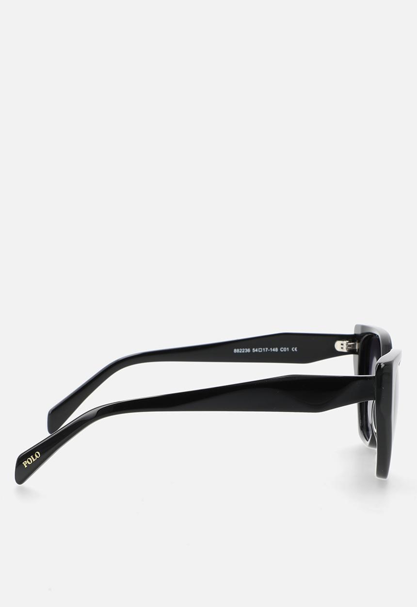POLO - Polarised Cat Eye Sunglasses Hs2823-C152  - Black