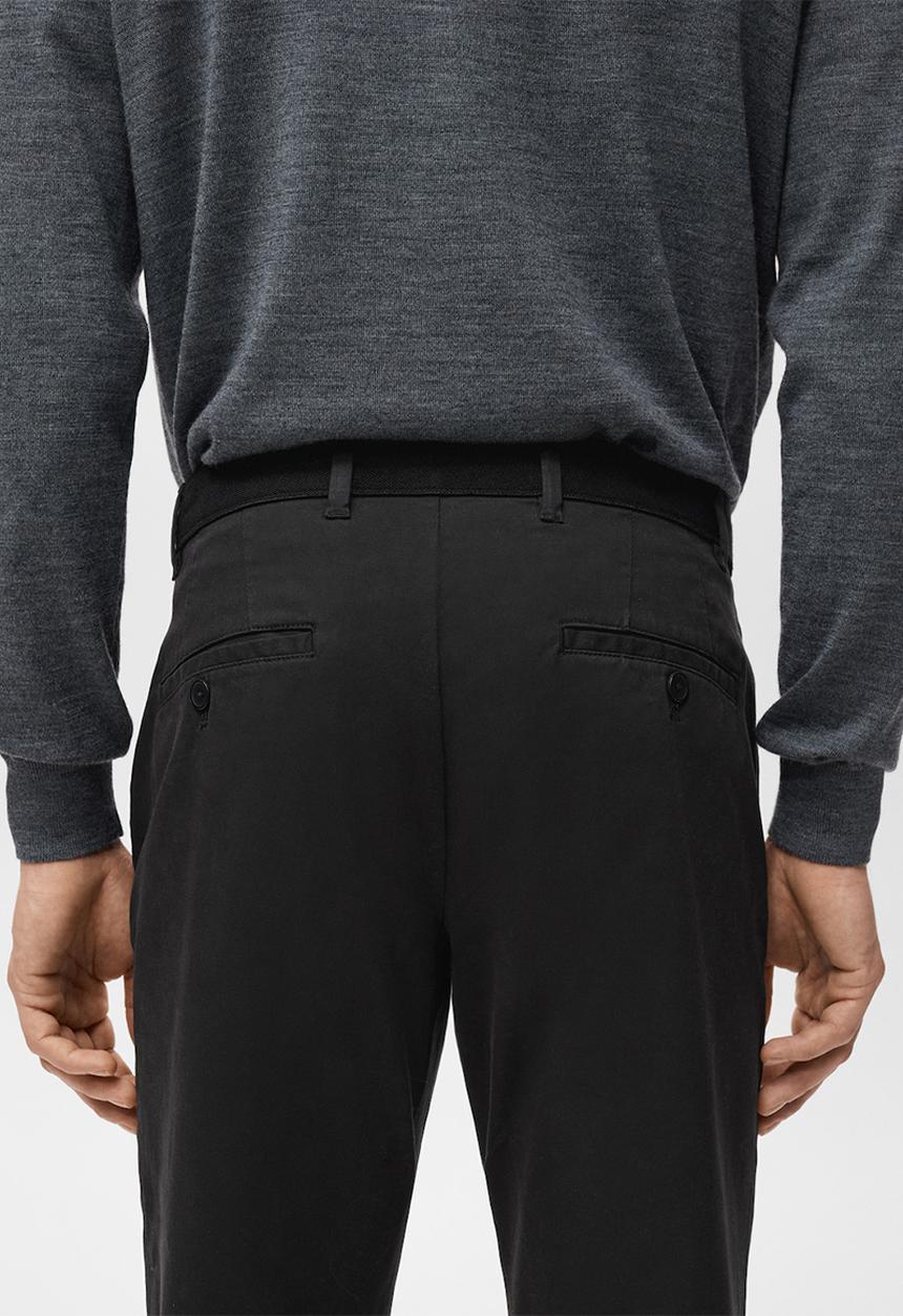 MANGO - Trousers Prato - Black