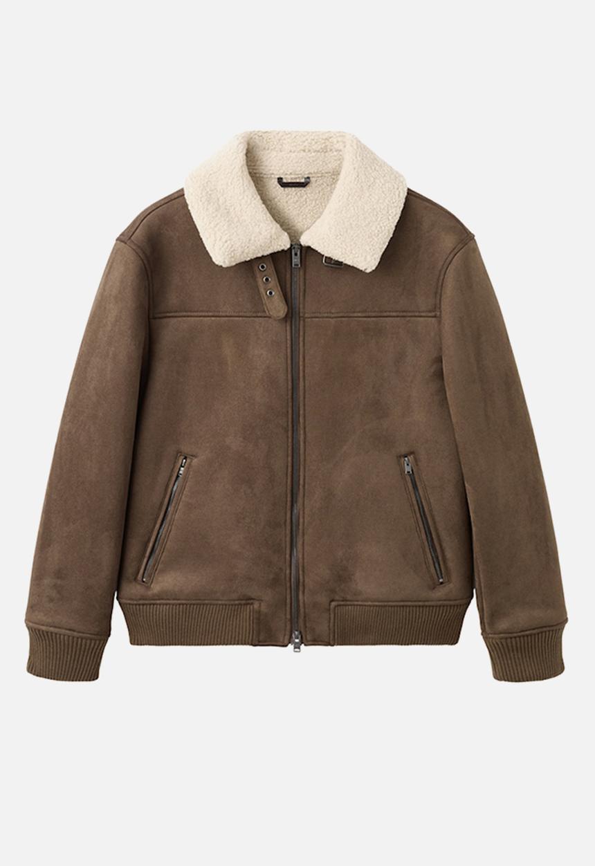 MANGO - Jacket Jay - Camel