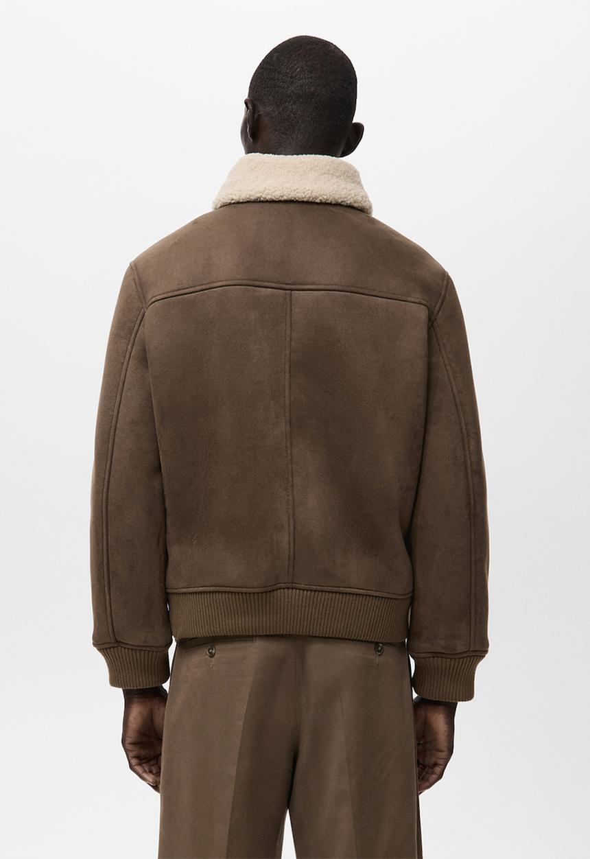 MANGO - Jacket Jay - Camel