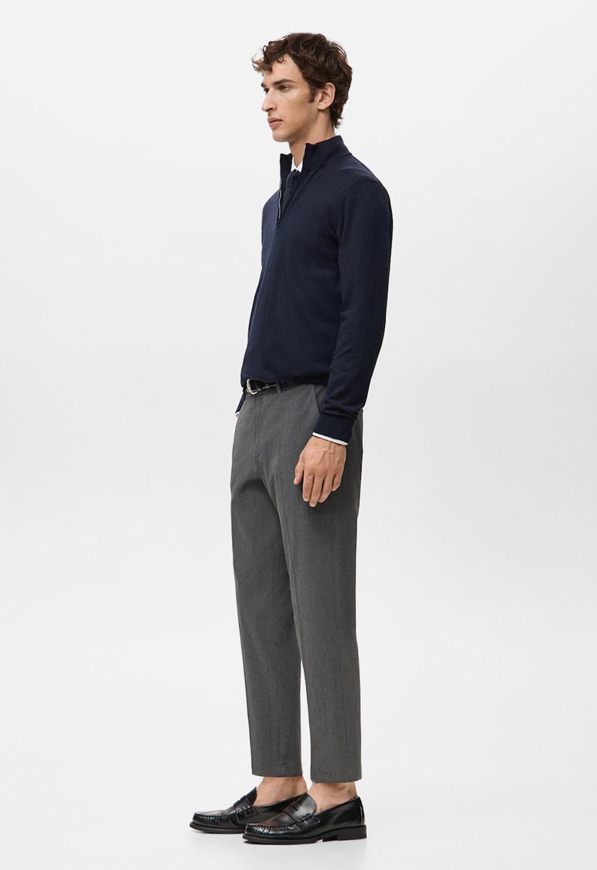 MANGO - Trousers Bologna - Grey