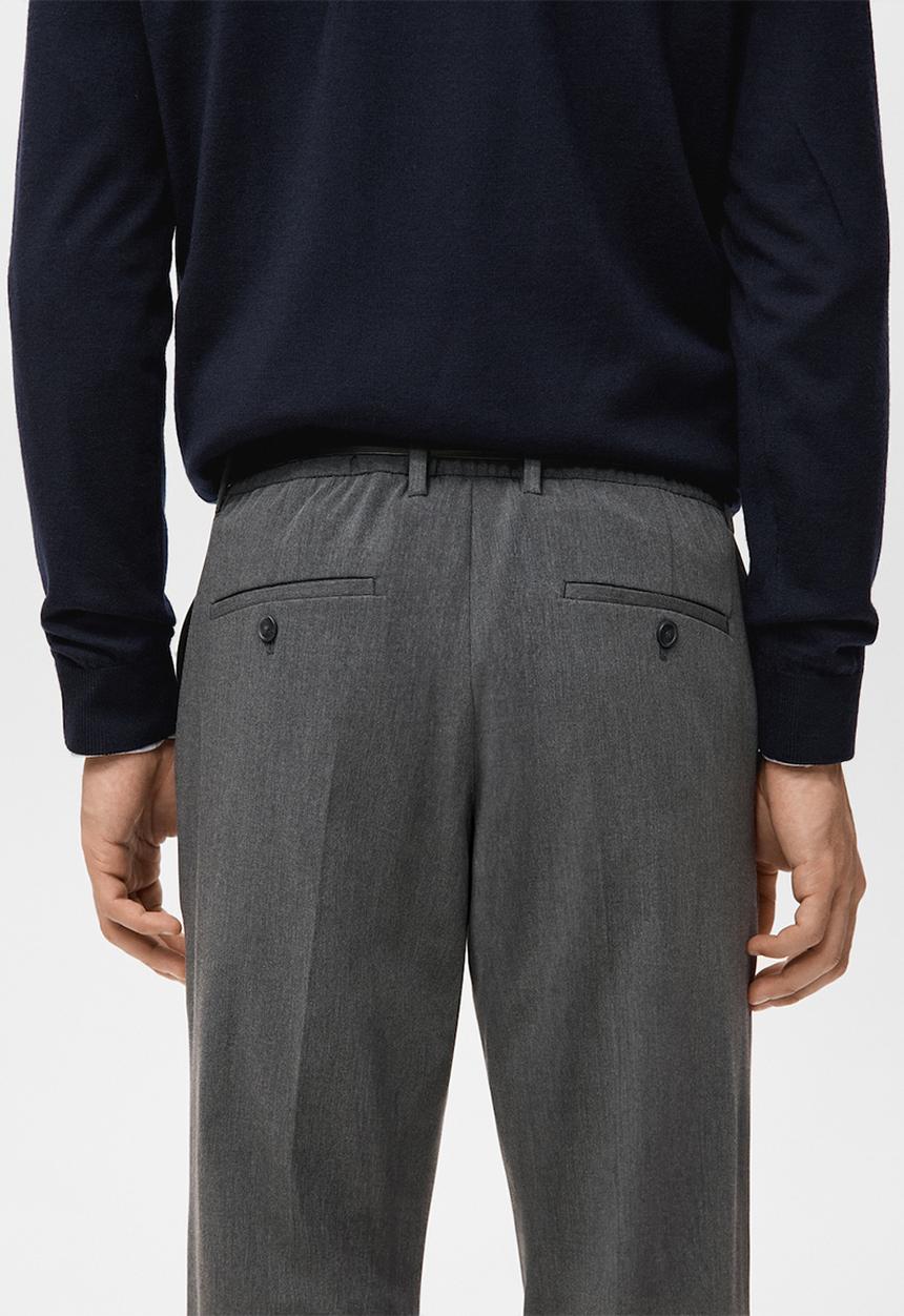 MANGO - Trousers Bologna - Grey