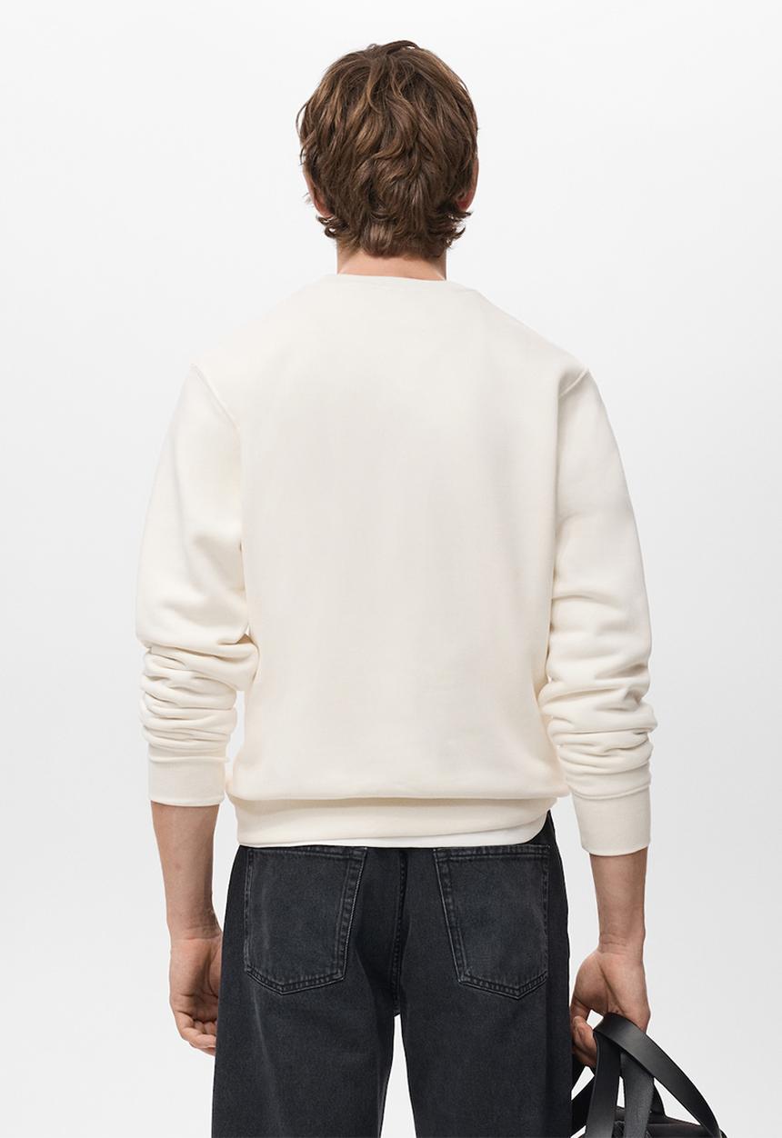 MANGO - Sweatshirt Nola - White